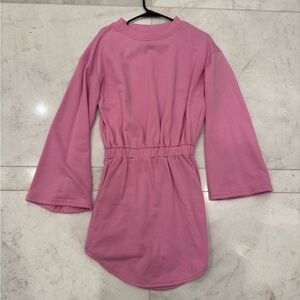 Pink Long Sleeve Dress